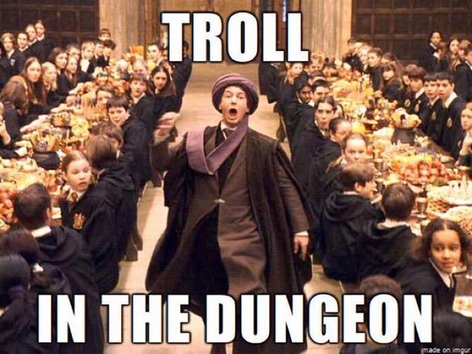 Troll in Dungeon